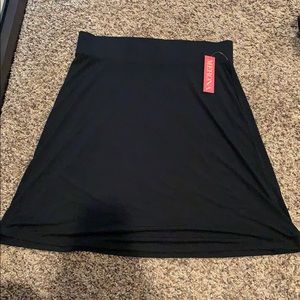 Black skirt